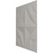 Ekena Millwork 19 5/8in. W x 19 5/8in. H Crystal EnduraWall Decorative 3D Wall Panel Covers 2.67 Sq. Ft. WP20X20CRISG - alternate 5
